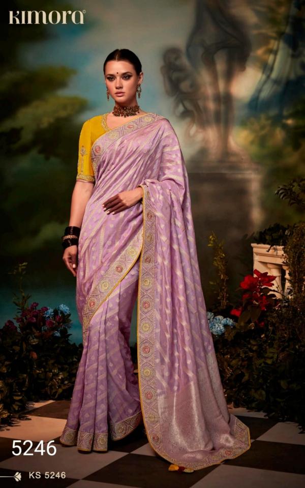 Kimora Kajal 12 Wedding Wear Designer Silk Saree Collection